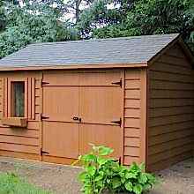 10 x 12 high classic wtih double doors.