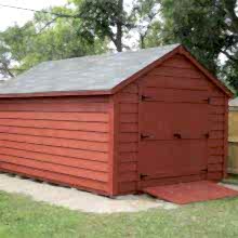 10 x 16 medium classic with double doors.