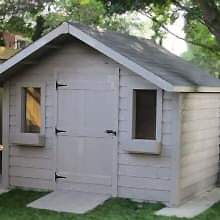 10 x 8 medium classic with a 2 foot gable overhang.