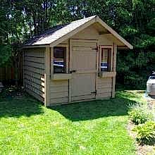 8 x 8 medium classic with a 2 foot gable overhang.