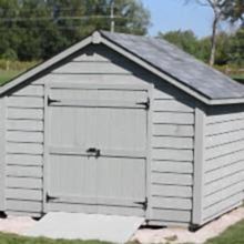 10 x 8 medium classic with double doors.